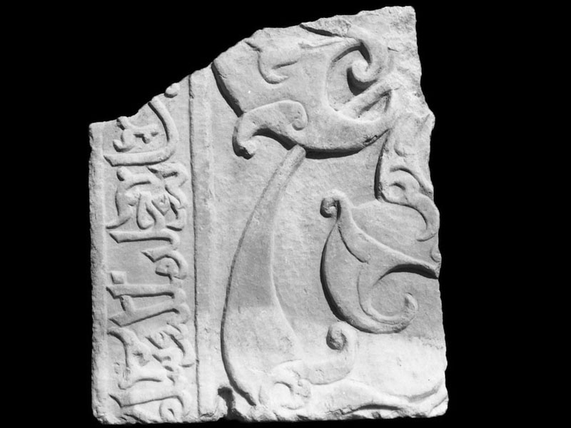 Panel with vegetal pattern (type 14)